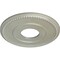 Ekena Millwork Bradford Ceiling Medallion (Fits Canopies up to 6 5/8"), 12 1/2"OD x 3 7/8"ID x 3/4"P, Flash Copper CM12BRFCS - alternate 3